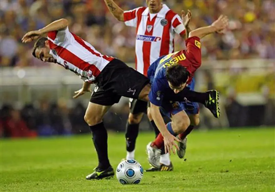 Barcelona: 4 - Athletic Bilbao: 1 18 Barcelona: 4 - Athletic Bilbao: 1 18