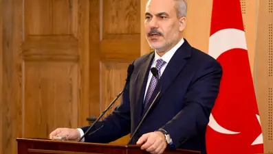 Fidan, Filistin Devlet Başkan Yardımcısı Hüseyin eş-Şeyh ile görüştü