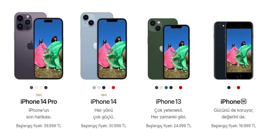 iPHONE'LARIN TRKİYE SATIŞ FİYATLARI DA GÜNCELLENDİ 23
