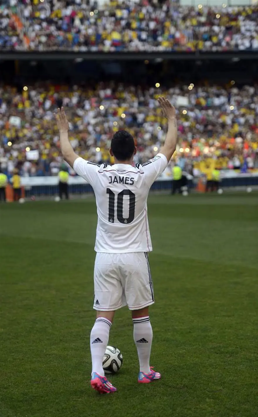 James Rodriguez Bernabeu'da 7