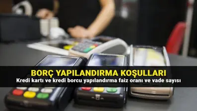 BDDK borç yapılandırma faizi ve vade sayısı 2025: Kredi kartı ve kredi borcu yapılandırma ne zaman, nasıl yapılır?