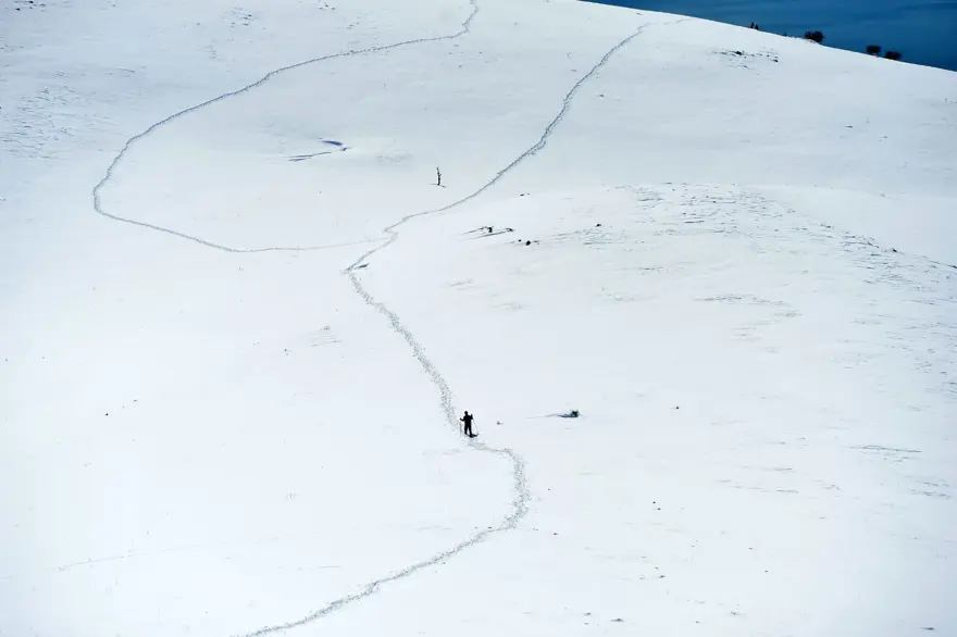 Tunceli'nin karla kaplı zirveleri trekking ve fotoğraf tutkunlarını ağırlıyor 11