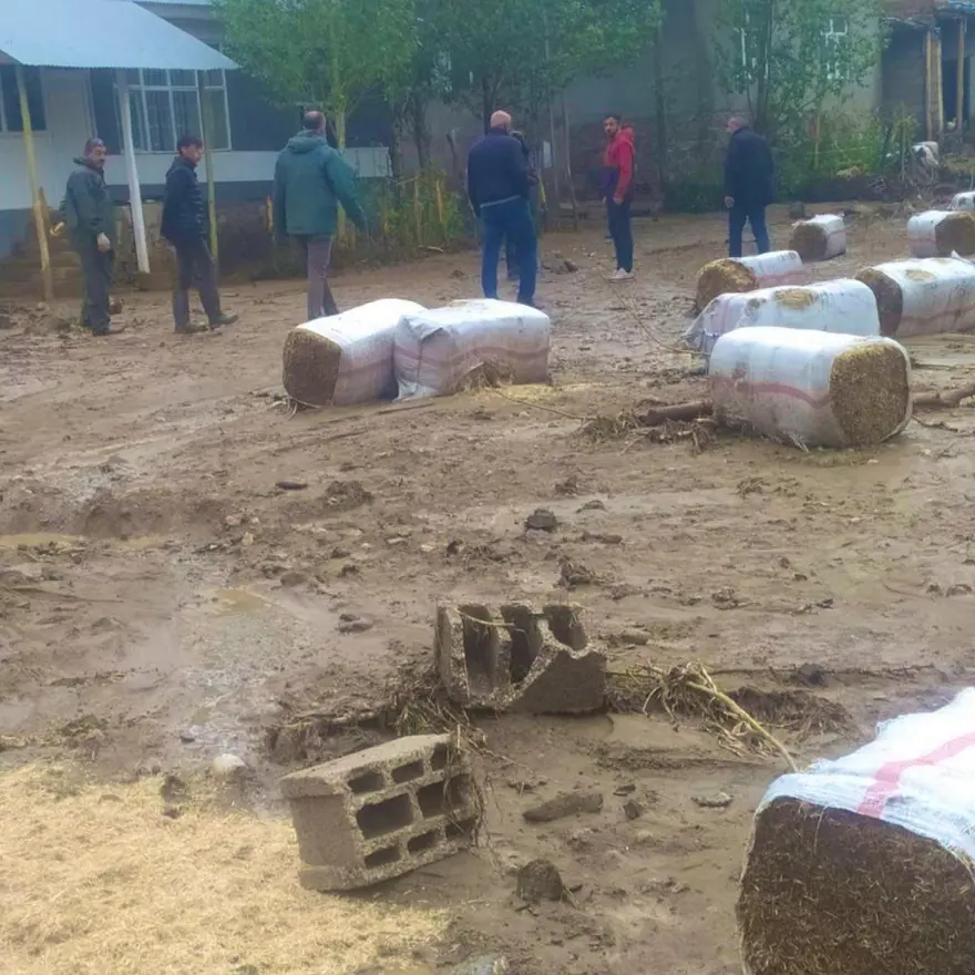 Van'da sağanak sele yol açtı 2