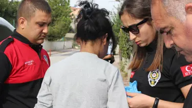 Saçına 33 paket satışa hazır eroin gizlemiş