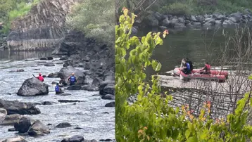 Kura Nehri'ne 2 kişiden 1'i boğuldu, 1'i kayıp