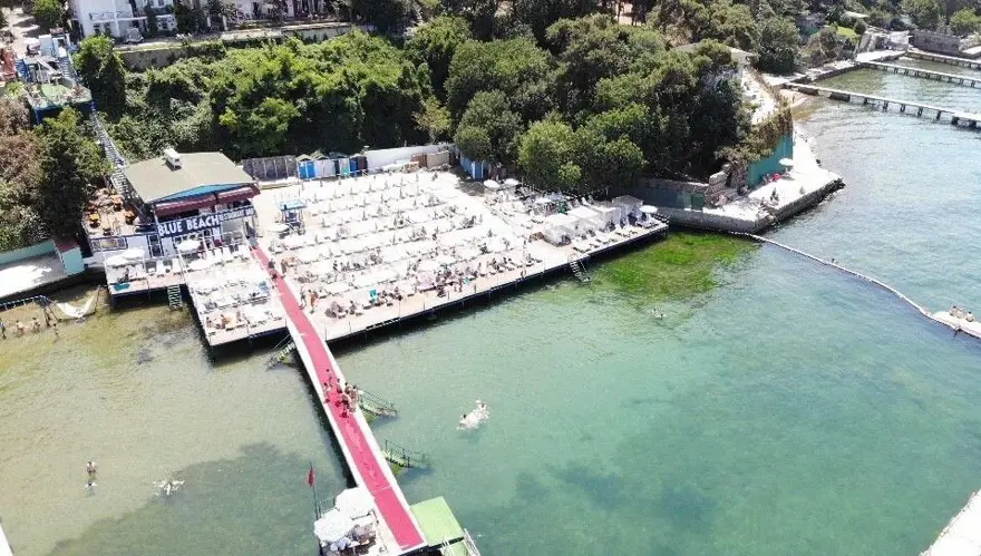 Sosyal mesafeli plaj Sosyal mesafeli plaj