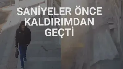 Akçakale’deki patlama anı kamerada
