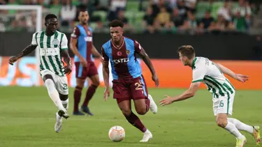 SON DAKİKA: Trabzonspor, Avrupa Ligi'ne mağlubiyetle başladı