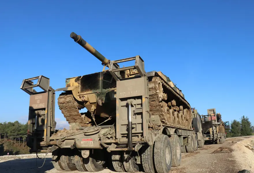 İdlib sınırına askeri sevkiyat 11