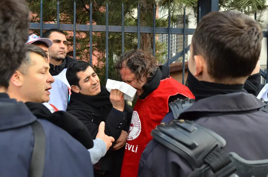 Ankara'da eyleme müdahale 34