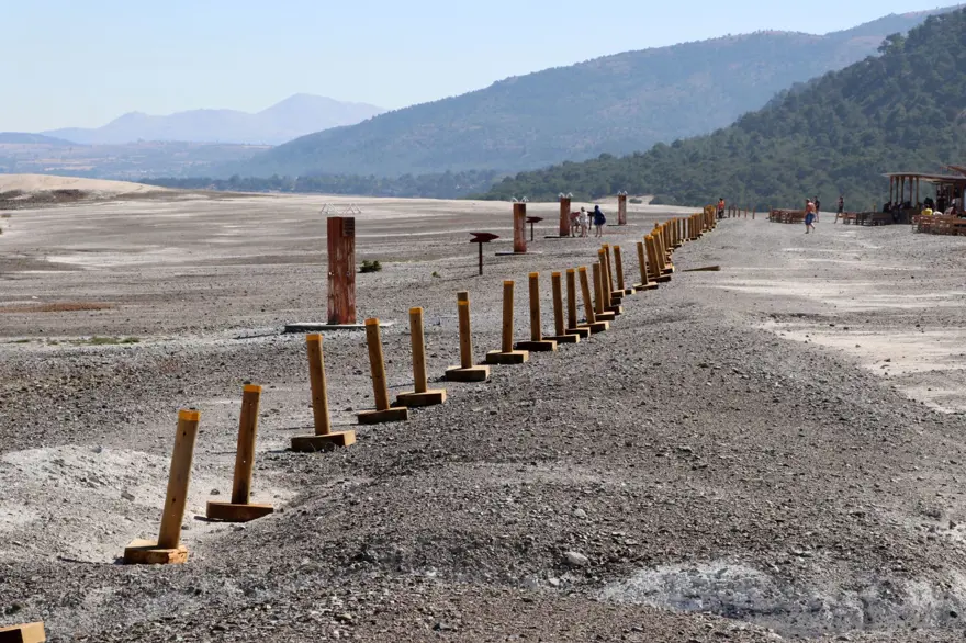 Salda Gölü'nün 'Beyaz Adalar'ı son ziyaretçilerini ağırladı 16