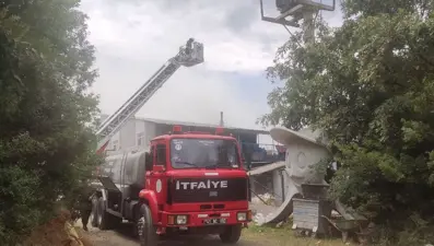 Kocaeli'de fabrika yangını