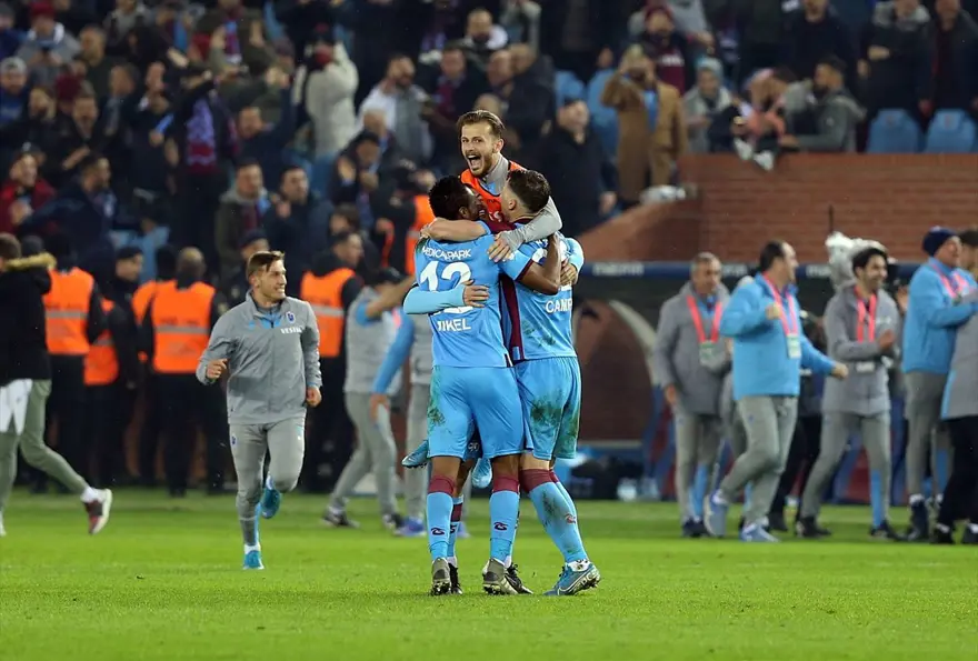Dev maçta gülen taraf Trabzonspor 6