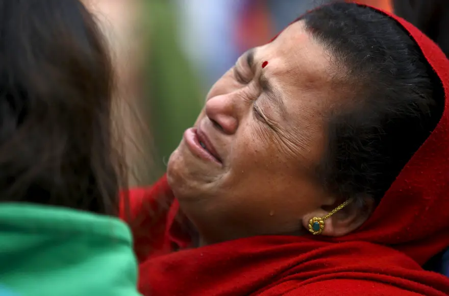 Nepal'de şiddetli deprem 5