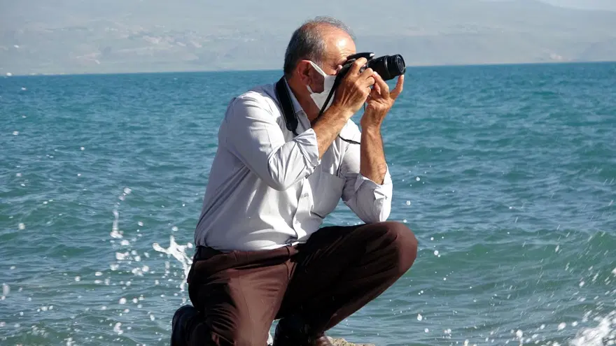 Van Gölü'nde flamingo şöleni 8