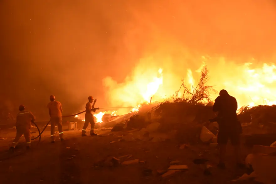 Bodrum’da korkutan yangın 16