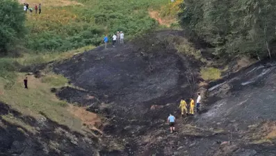 Yalova-Bursa sınırındaki orman yangını kontrol altında