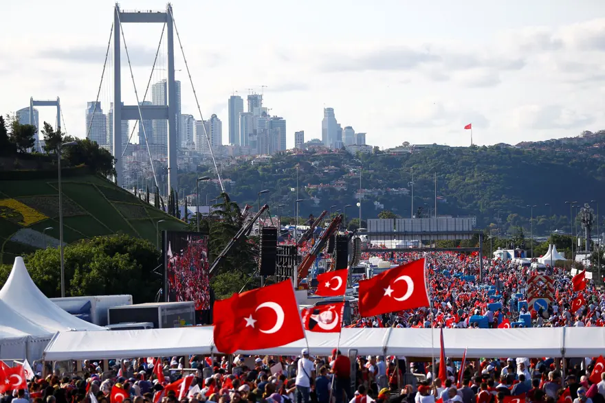 Köprüde Milli Birlik Yürüyüşü 53 Köprüde Milli Birlik Yürüyüşü 53