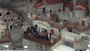 Sümela Manastırı'nda klip çekimine soruşturma