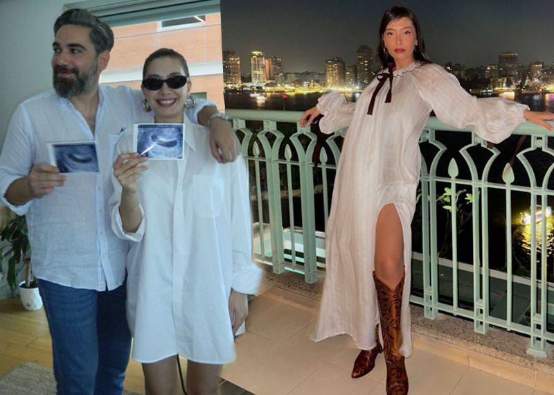 Anne olmaya hazırlanan Neslihan Atagül'den Mısır'da yeni pozlar