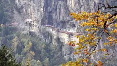 Sümela Manastırı'nda ayin ertelendi