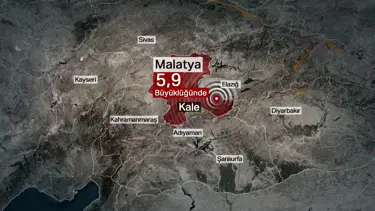 SON DAKİKA HABERİ: Malatya'da 5,9 büyüklüğünde deprem