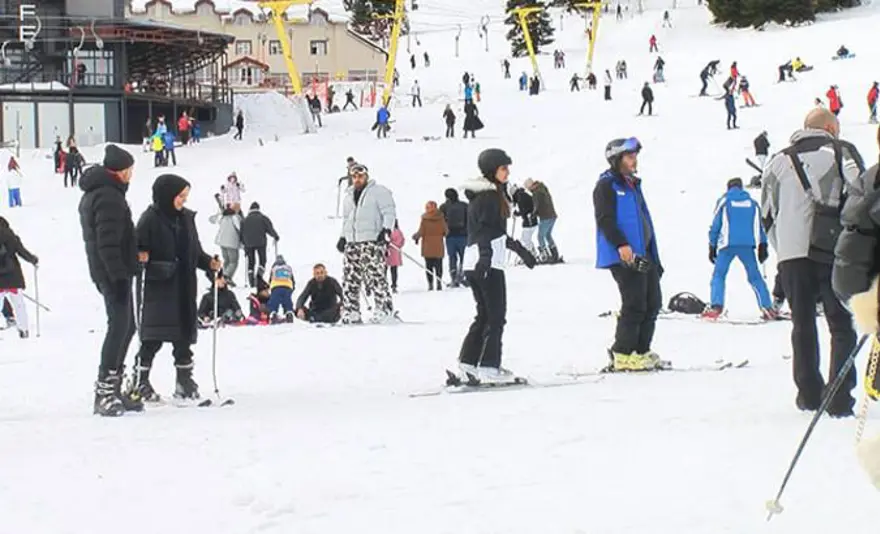 Vize sorunu yaşayan Ruslar Uludağ’a akın etti 