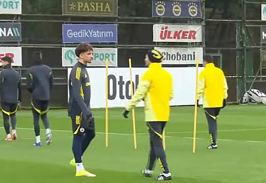 Çağrı Hakan Balta sürprizi! Fenerbahçe antrenmanında ortaya çıktı 1