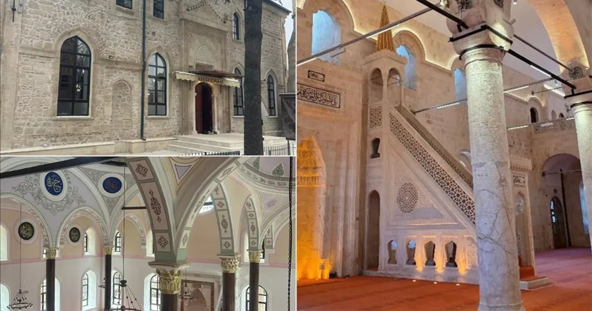 Üç farklı ildeki asırlık camiler restore edildi. Yarın ibadete açılıyor