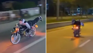 Trafikte canını hiçe saydı, 200 bin lira cezayı yedi