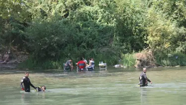 Antalya'da ırmakta akıntıya kapılan çocuk kayboldu