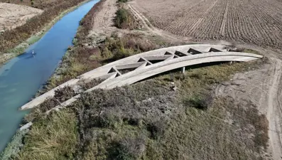 Baraj gölü kuruyunca ortaya çıktı: 1900'lü yıllarda yapıldığı tahmin ediliyor