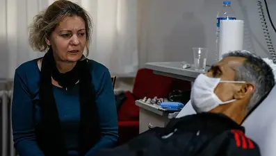 Kadavradan nakille üçüncü kez hayata tutundu