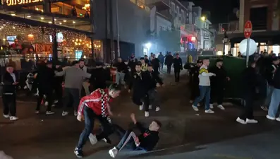 Tekirdağ'da taraftarlar birbirine girdi: 5 yaralı