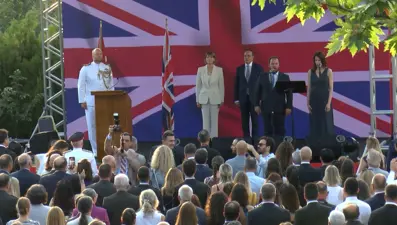 Ankara'da Kral Charles'ın yaş günü resepsiyonu