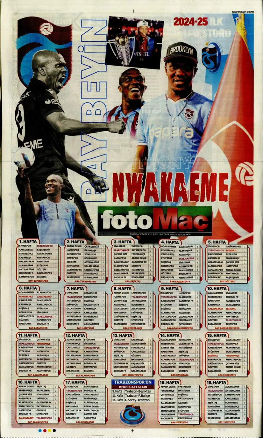 "Montella kalıyor yabancı kuralı değişiyor" (20 Temmuz 2024 spor manşetleri) 7 "Montella kalıyor yabancı kuralı değişiyor" (20 Temmuz 2024 spor manşetleri) 7