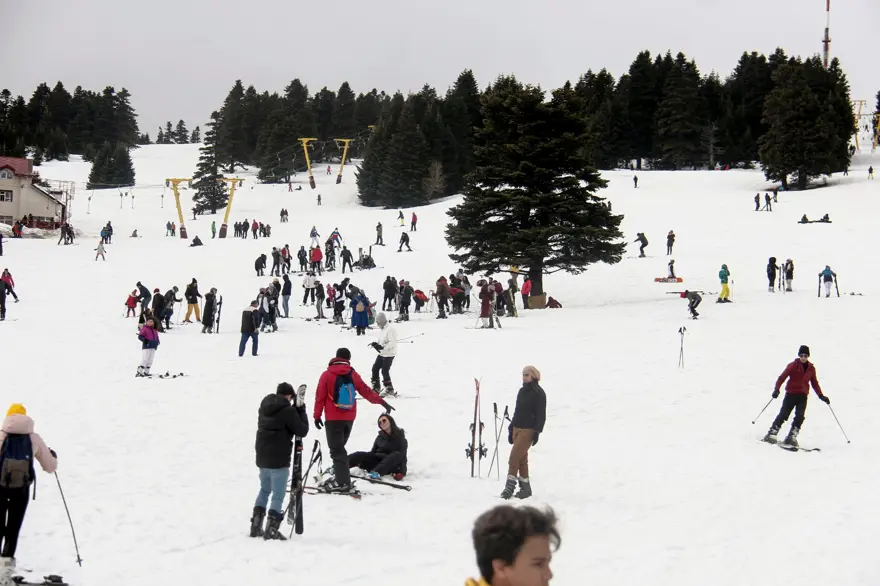 Uludağ'da sezon sonu yoğunluğu 6