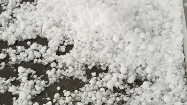 Ardahan'da dolu yağışı