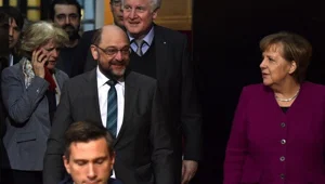 Almanya'da Merkel ve Schulz "koalisyon" da uzlaştı Almanya'da Merkel ve Schulz "koalisyon" da uzlaştı