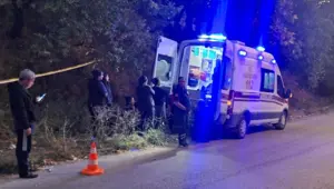 Motosiklet üzerinde kalp krizi geçirdi