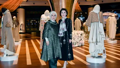 Emine Erdoğan, Özbekistan Cumhurbaşkanı'nın eşi Mirziyoyeva'yı ağırladı