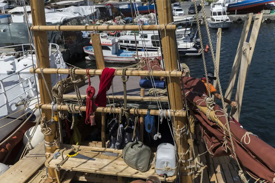 'Antik gemi' Abora İstanbul'da 21