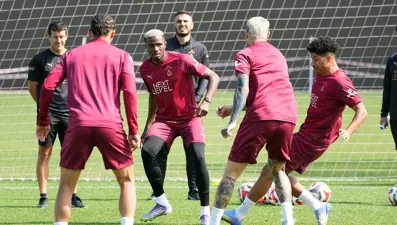Galatasaray, Alanyaspor maçı hazırlıklarını tamamladı