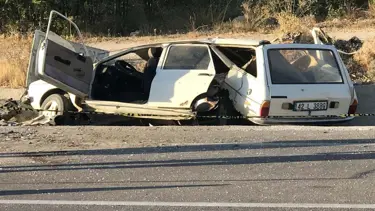 Konya'da feci kaza: Üç yaşındaki ikizler hayatını kaybetti