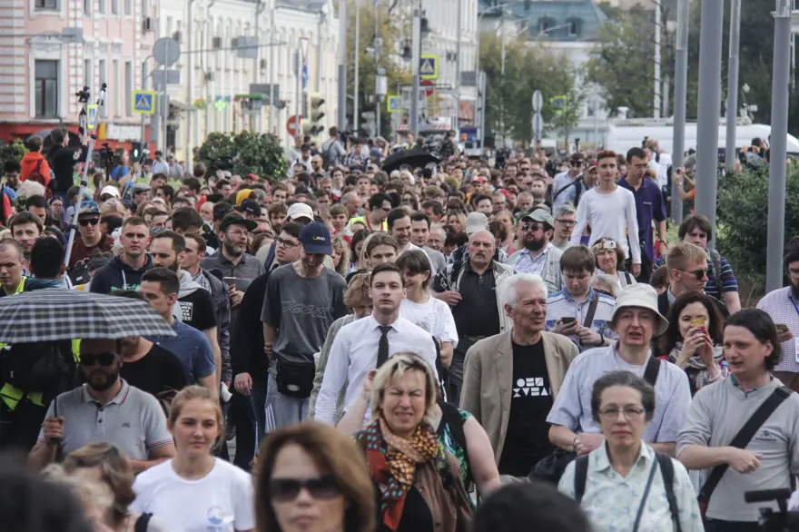Rusya'da seçim protestoları devam ediyor 4