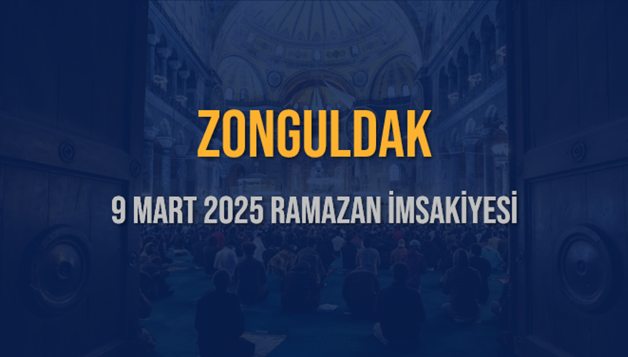 9 Mart 2025 ZONGULDAK RAMAZAN İMSAKİYESİ 3
