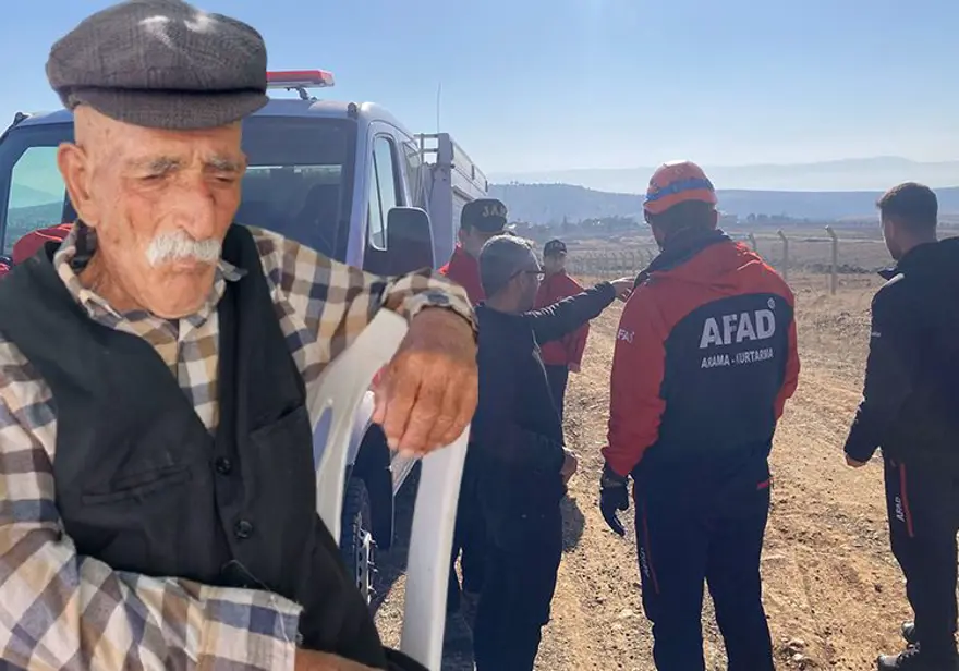 81 yaşındaki adam19 Aralık'ta çıktığı evine dönmedi: 40 kilometrekarelik alanda izine bile rastlanmadı 