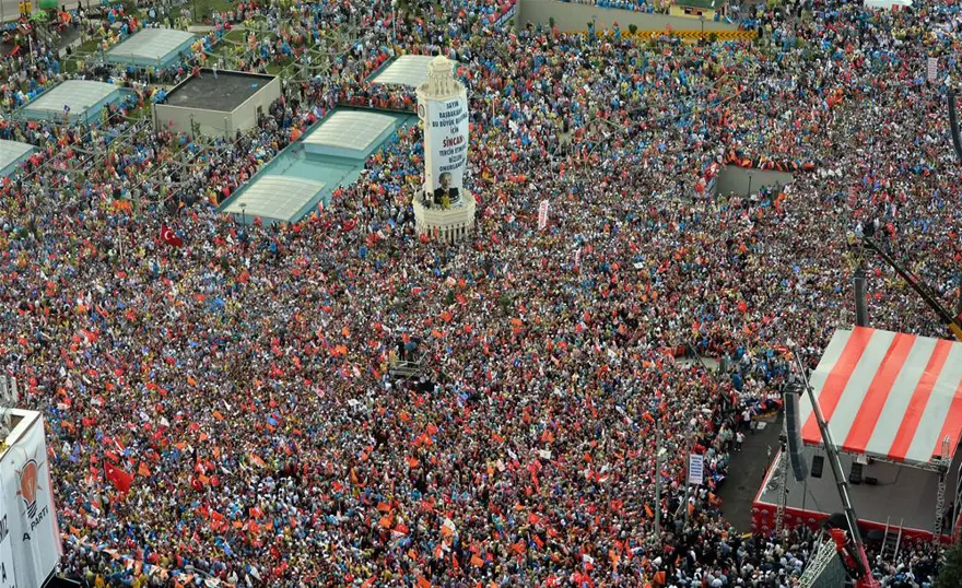 AK Parti Sincan mitingi 9