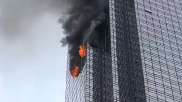 Donald Trump'ın evinin ve iş yerinin bulunduğu Trump Tower'da yangın çıktı