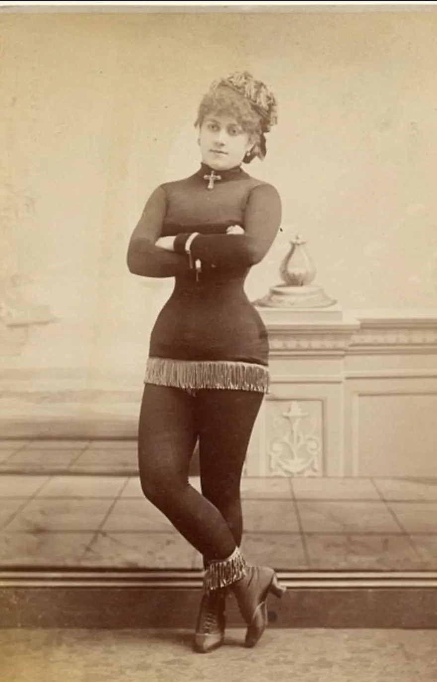 Burlesk dansının 1890'lardaki temsilcileri 2